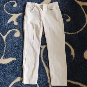 White mother jeans